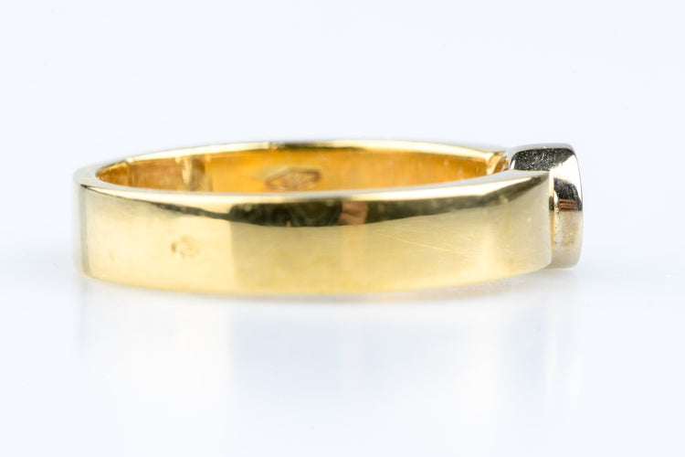 Bague 56 Bague diamant en or jaune 58 Facettes BG-31200189-107