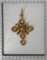 Pendentif Une foi élégante : une croix de distinction en diamant rococo 58 Facettes 23271-0584