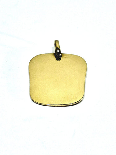 Augis - Medaille Maagd Maria in 18 karaat geelgoud 