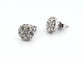 Boucles d'oreilles Puces d’oreilles en or blanc et diamants naturels 58 Facettes