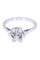 Bague 58 Bague fleur diamants années 50' 58 Facettes 091001