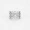 Bague Bague or blanc diamants 58 Facettes LP32
