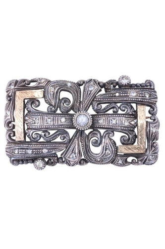 BROCHE ANCIENNE 58 Facettes 095261