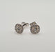 Boucles d'oreilles Boucles d'oreilles or blanc serties de diamants 58 Facettes