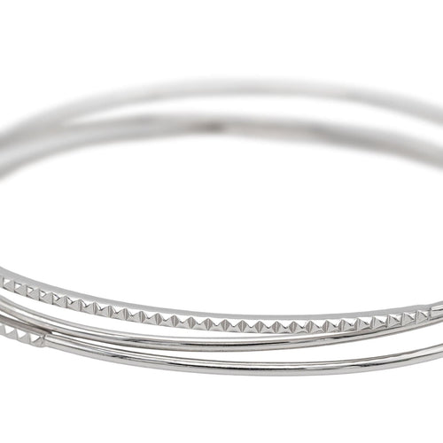 Bracelet Bracelet Jonc Or blanc Diamant 58 Facettes 2584570CN