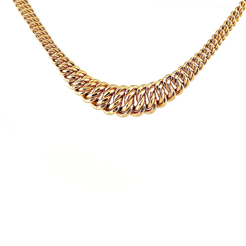 Halsband Länk Amerikanskt gult guld