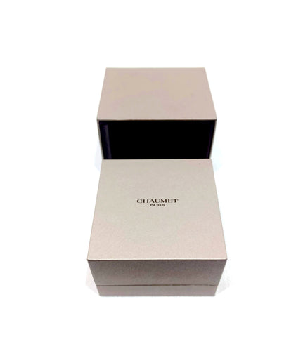 Bague 52 Chaumet – Bague jonc en or gris 58 Facettes