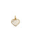 Pendentif Pendentif coeur or jaune diamant 58 Facettes J468