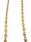 Collier Chaîne collier Baraka en or jaune et blanc 58 Facettes
