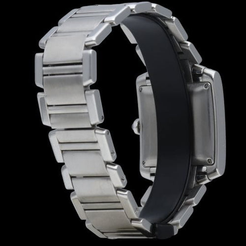 Montre Cartier Montre Tank Francaise Gm Automatique 58 Facettes MT43972