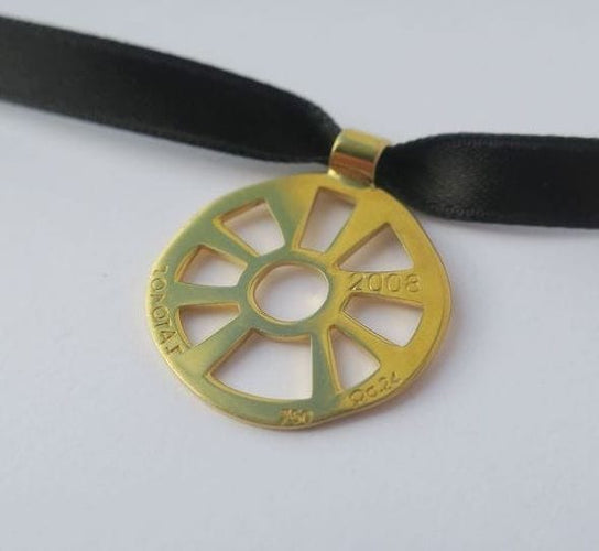 Pendentif ZOLOTAS - Pendentif Roue 2008 Porte-Bonheur 58 Facettes