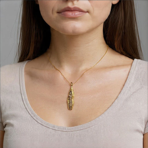 Pendant Cartier - Pendant corn ear in 18k white and yellow gold 58 Facettes