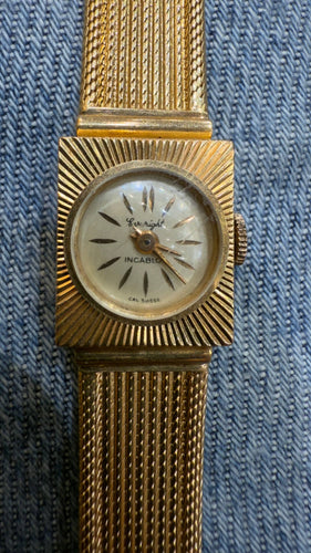 Montre Montre vintage mécanique en or 18 carats 58 Facettes