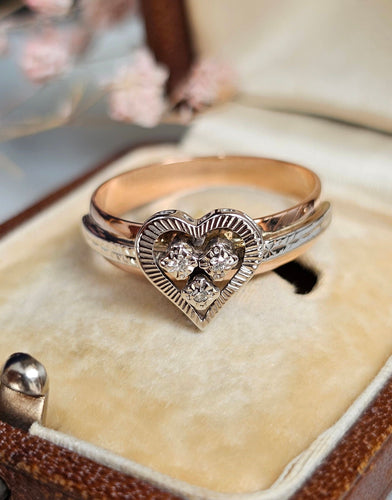 Bague 58.5 Bague Diamants Or rose 58 Facettes 473