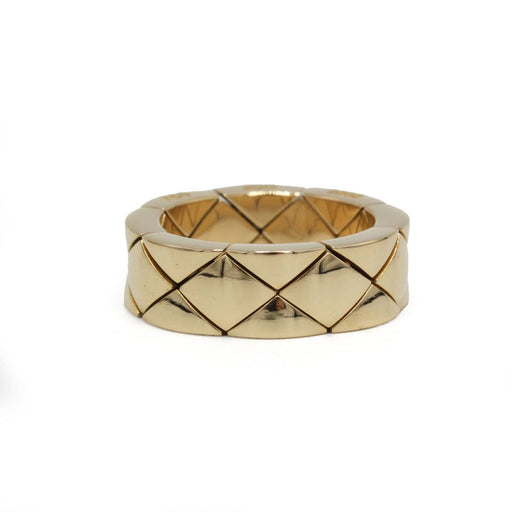 Bague 51 Bague Matelassée Or jaune - CHANEL 58 Facettes 250431R