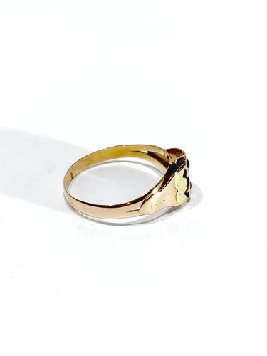 Bague 63.5 Bague Art Nouveau or jaune saphirs 58 Facettes