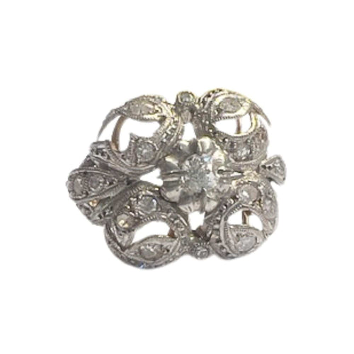 Bague 55 Bague Rétro diamants 58 Facettes Q157B