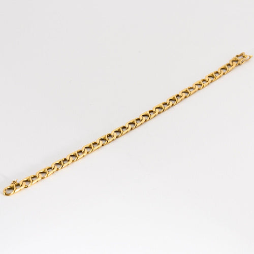 Gourmette or jaune 58 Facettes