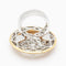 Bague 53.5 Bague AVENNE en or bicolore et diamants. Neuve. 58 Facettes D359740LF