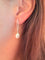 Boucles d'oreilles Boucles d'oreilles or blanc avec perles et diamants 58 Facettes
