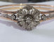 Bracelet Bracelet Napoléon III en or rose serti de diamants 58 Facettes