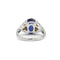 Bague 53 Bague or diamants & saphir 58 Facettes 240347R