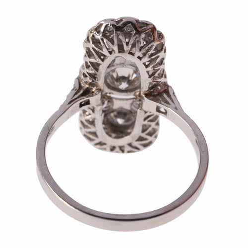 Pendentif L'allure Art déco : une histoire d'amour sertie de diamants 58 Facettes 16300-0191