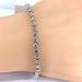 Bracelet Bracelet ligne or blanc serti de 41 diamants 4,10 carats 58 Facettes 421