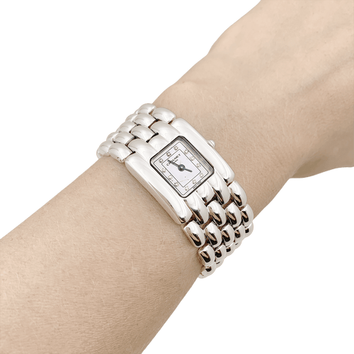 Montre Montre Chaumet modèle "Khésis" en acier, nacre. 58 Facettes 34614