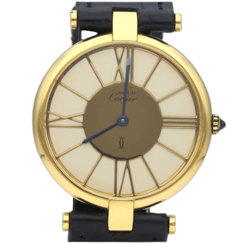 Montre Cartier Montre Must De Cartier Vermeil 58 Facettes MT41209