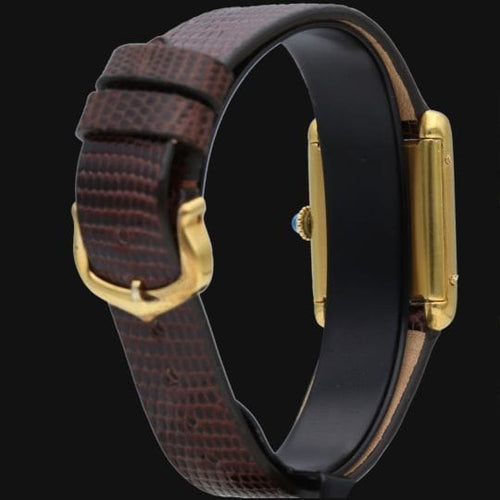 Montre Cartier Montre Tank Vermeil 58 Facettes MT42366