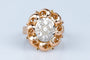 Bague 53 Bague en or rose 18 cts 58 Facettes BGROSDCC879