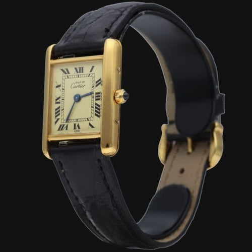 Montre Cartier Montre Tank Vermeil 58 Facettes MT41710