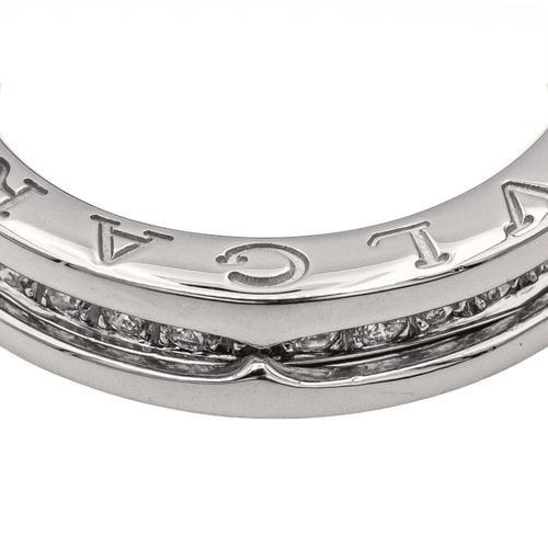 Bague 52 Bulgari Bague B.Zéro1 Or blanc Diamant 58 Facettes 3904623CN