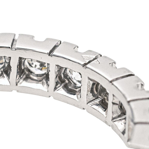 Bague 57 Bague  Alliance américaine   Platine Diamant 58 Facettes 4113911CN