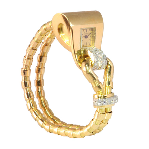 Montre Un murmure intemporel : la montre éventail emblématique de Boucheron 58 Facettes 23285-0081