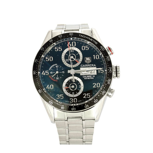 Montre TAG HEUER - Carrera - Montre d'homme en acier 58 Facettes 240684