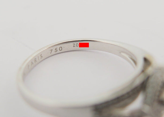 Bague 50 bague MAUBOUSSIN love my love t50 diamants 0.41ct or blanc 18k 2.8gr 58 Facettes 271099