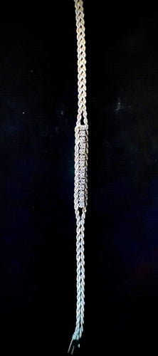 Bracelet Bracelet en or torsadé et serti de brillants 58 Facettes