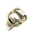 Bague 52 HERMES/GAETAN DE PERCIN. Bague vintage argent et or jaune 18K 58 Facettes
