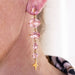 Boucles d'oreilles Boucles d'oreilles en or rose et quartz rose 58 Facettes D363782UZ