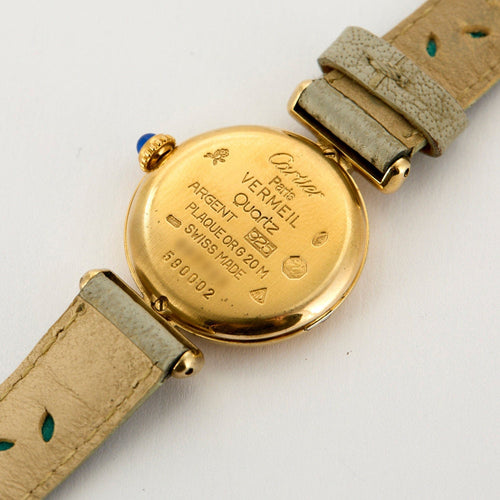 Montre CARTIER - Montre Modèle Must Colisée en vermeil 58 Facettes