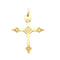 Pendentif Croix jeannette or jaune 58 Facettes 36604493