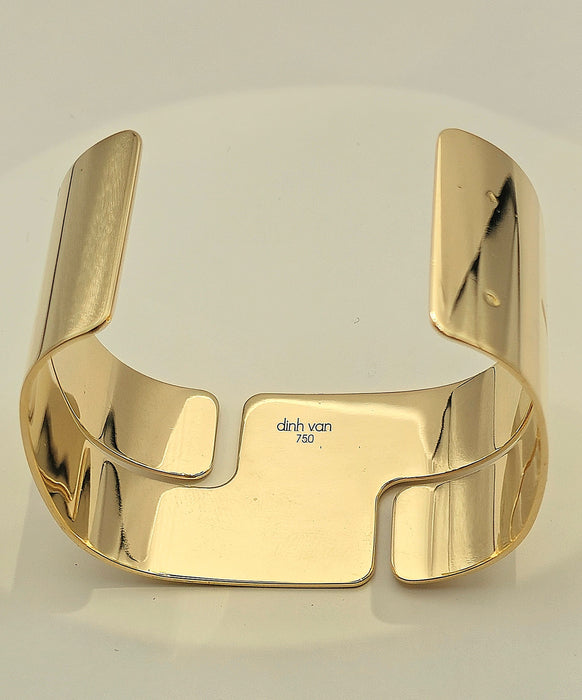 DINH VAN - Armband Seventies geel goud