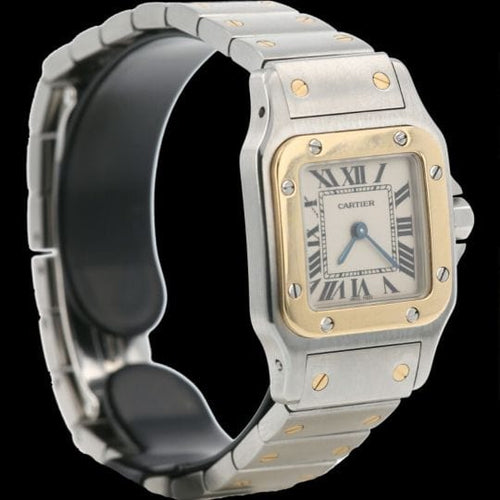 Montre Cartier Montre Santos De Cartier Galbee 58 Facettes MT42458