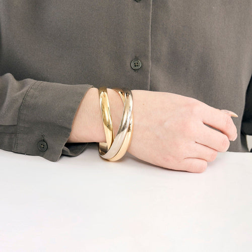 Bracelet CARTIER - Trinity - Bracelet trois ors extra large 58 Facettes LF21
