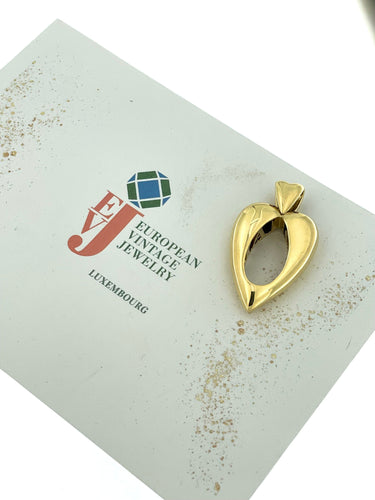 Pendentif PIAGET - Pendentif Coeur En Or Jaune 58 Facettes