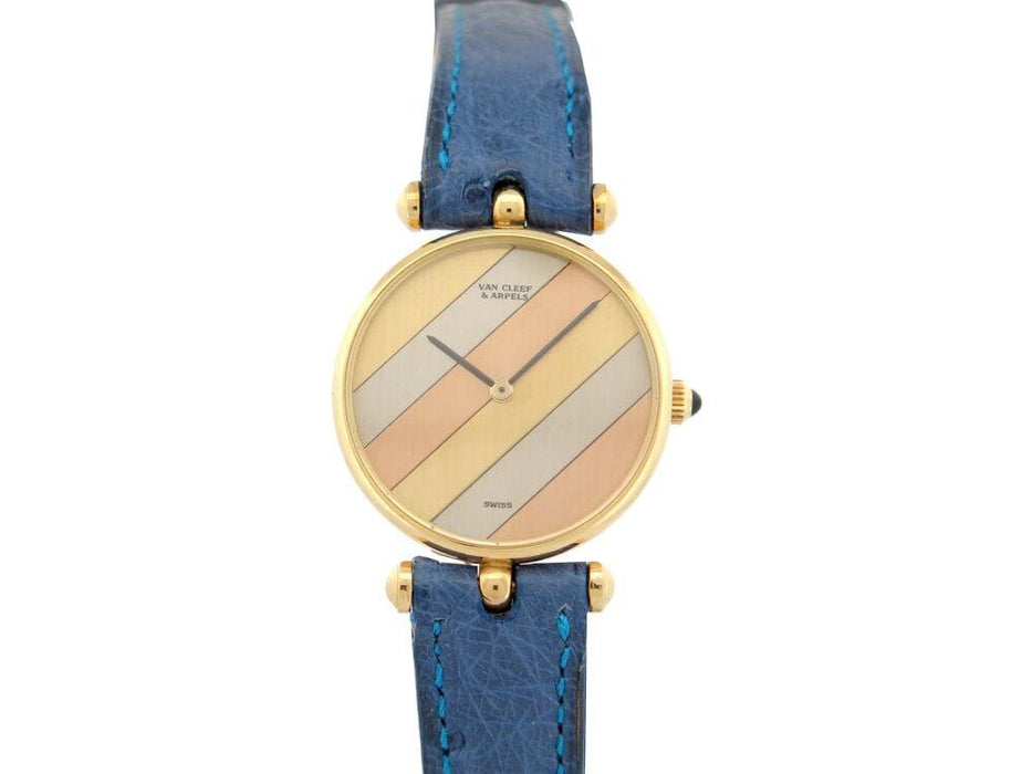 Montre montre VAN CLEEF & ARPELS pierre arpels g2533 mecanique 25 mm or 18k 58 Facettes 265383