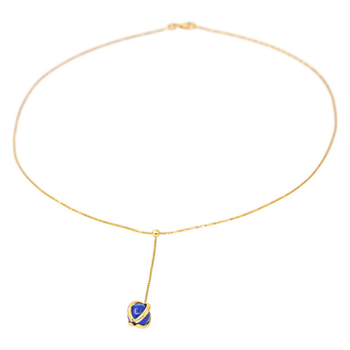 Collier  Or jaune Lapis lazuli 58 Facettes 4242571CN