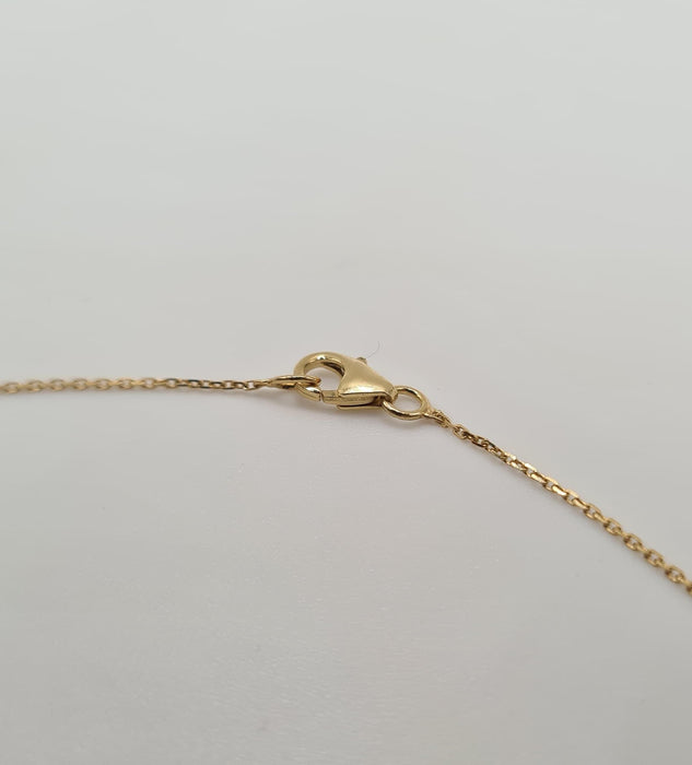 Yellow gold dog paw bracelet